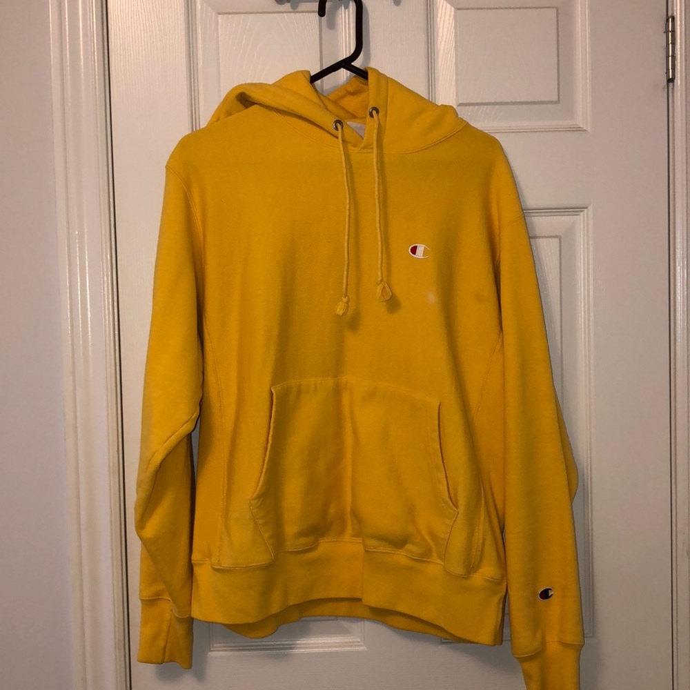 YELLOW CHAMPIONS HOODIE